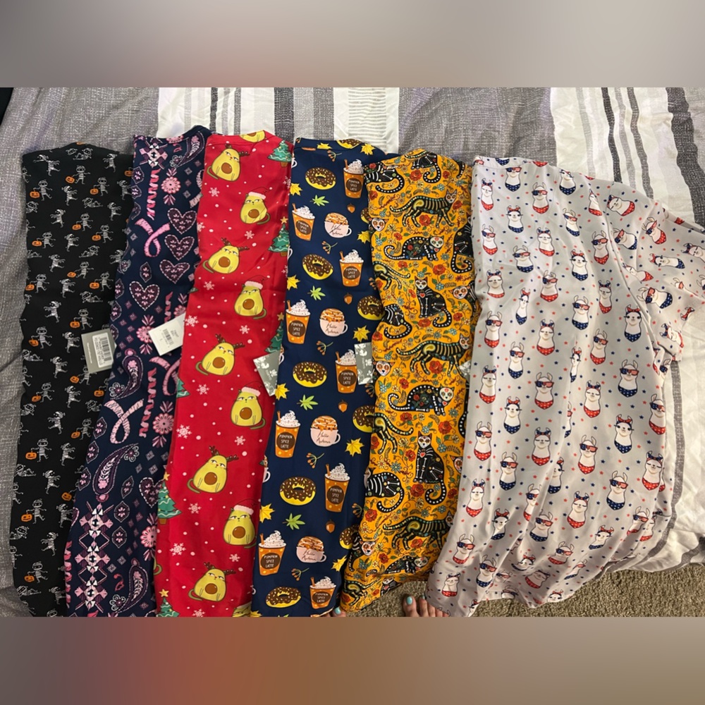 Patterned Scrub Tops